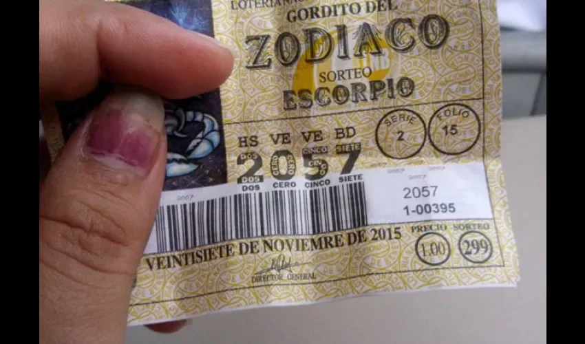 Billete con error