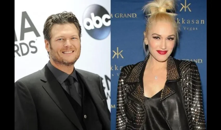 Blake Shelton y Gwen Stefani
