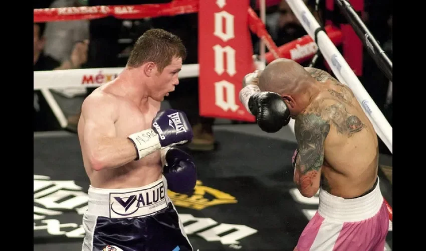 Pelea de boxeo