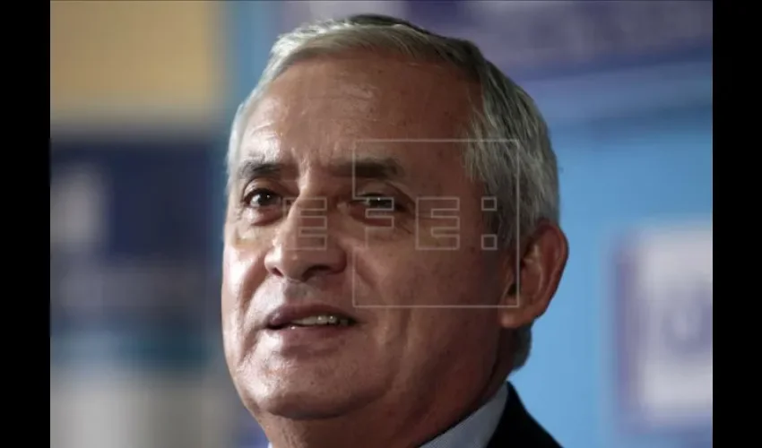 Otto Pérez Molina, expresidente de Guatemala