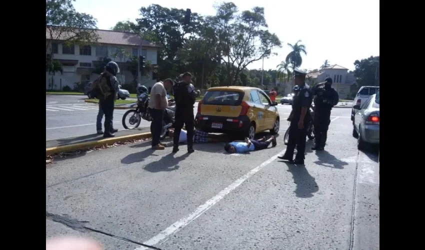 Detención de sujetos en Balboa 