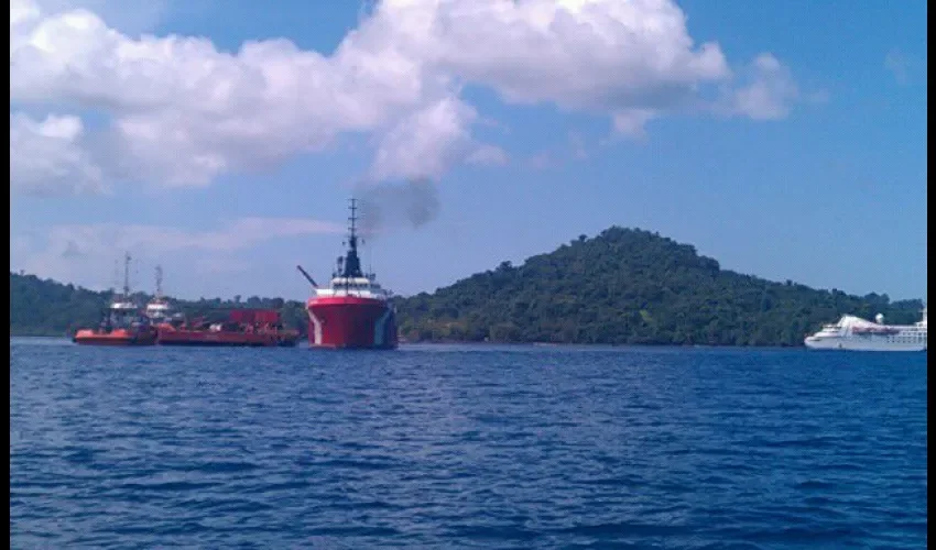 Crucero accidentado en Coiba
