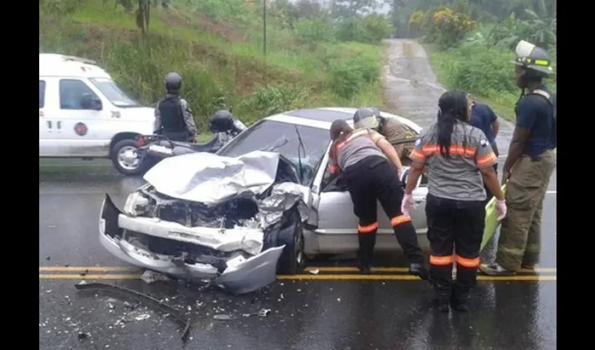 Accidente Colón