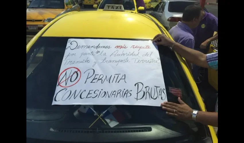 Protesta transportistas