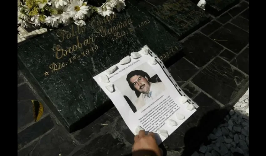 Pablo Escobar tumba 