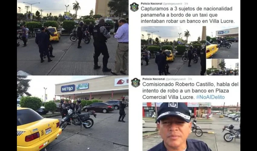 Supuesto intento de robo en un banco de Villa Lucre 