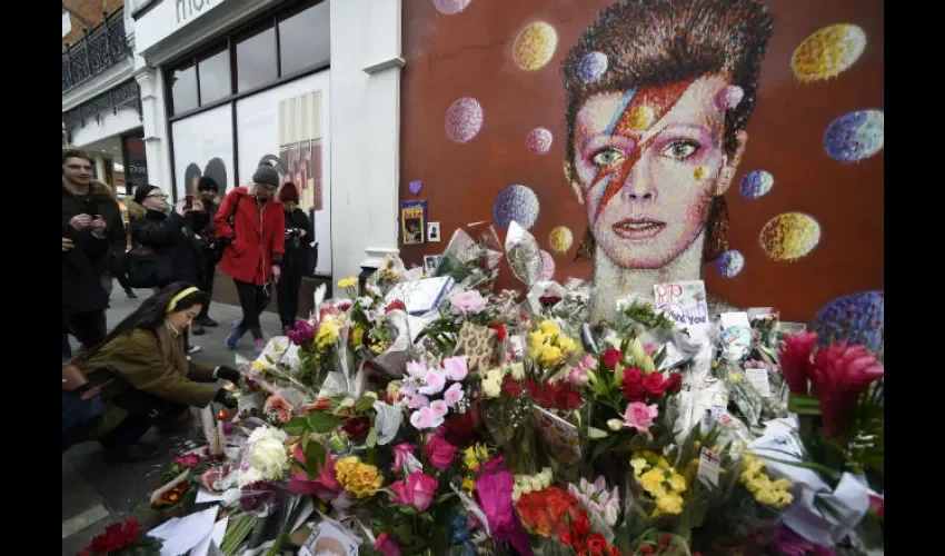 David Bowie mural en  Brixton