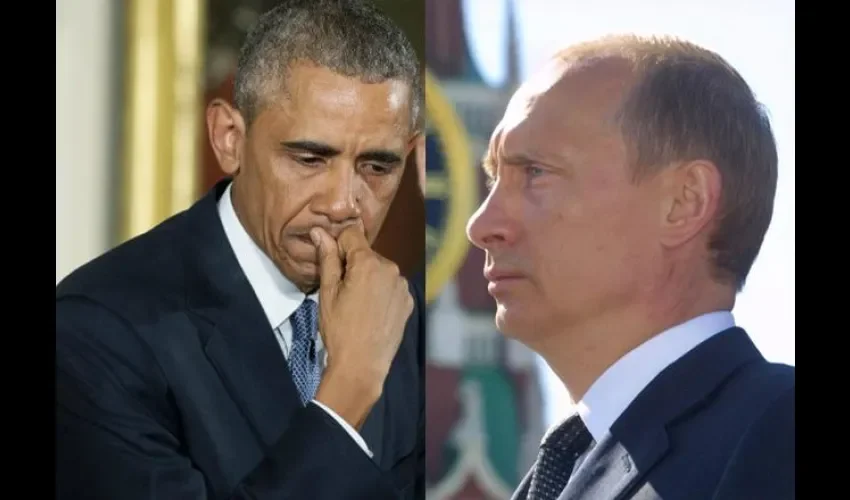 Barack Obama Y Vladimir Putin 