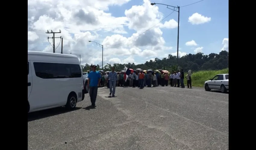 Protesta en Chiriquí