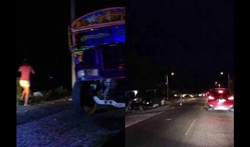 Accidente en Colón 