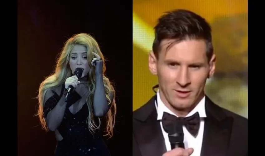 Lionel Messi y Shakira