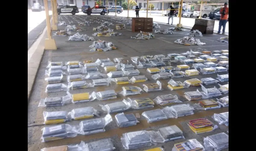 Droga decomisada en Juan díaz 