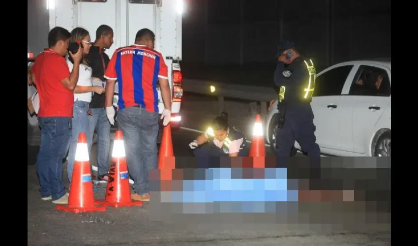 Accidente en el Corredor Sur