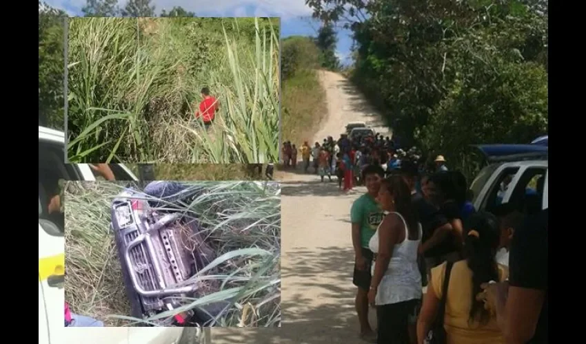 Accidente de tránsito en Cerro Pelado en la comarca Ngäbe Buglé