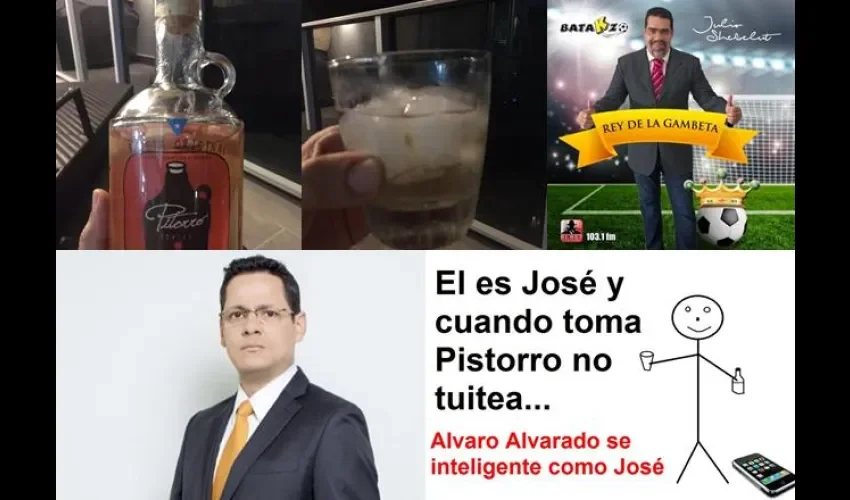 Álvaro Alvarado y Julio Shebelut 