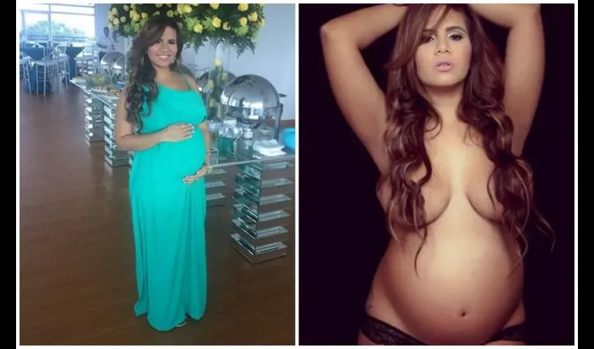 Haydee se desnuda.