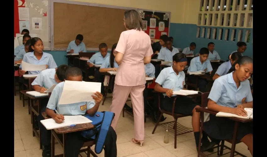 Hay mucho descontento con la jornada única. Foto: Archivo