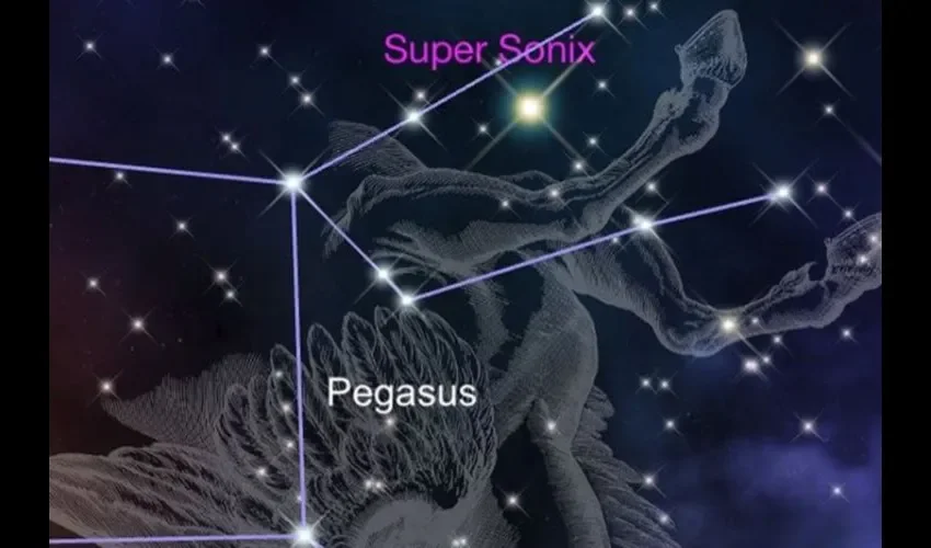 Su estrella está cerca de la constelación de Pegasus.