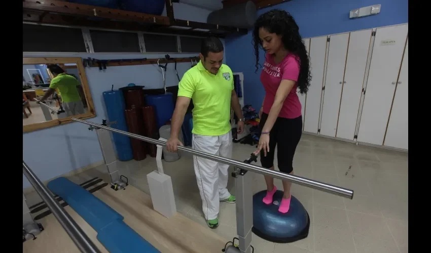 Cuentan con 11 médicos rehabilitadores. Foto: Roberto Barrios