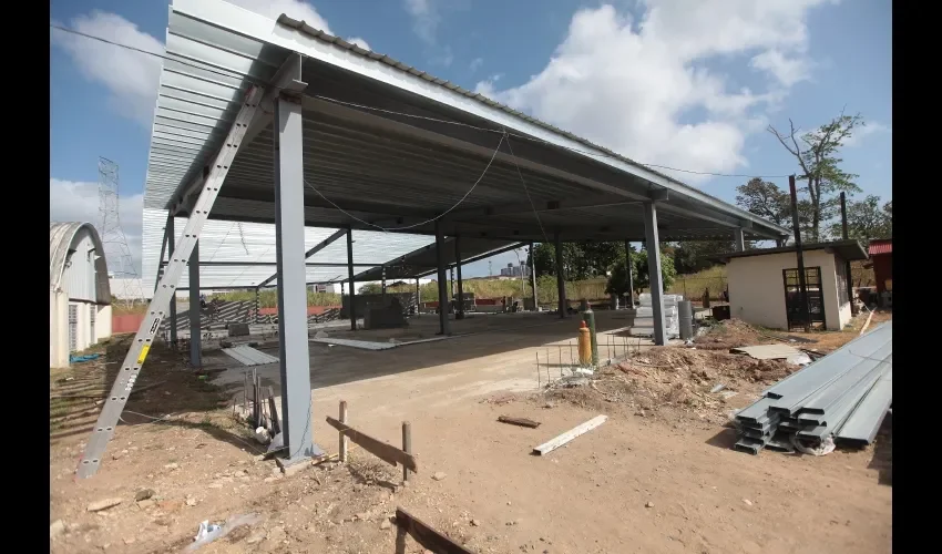 Algunos trabajos de ampliación. Foto: Roberto Barrios