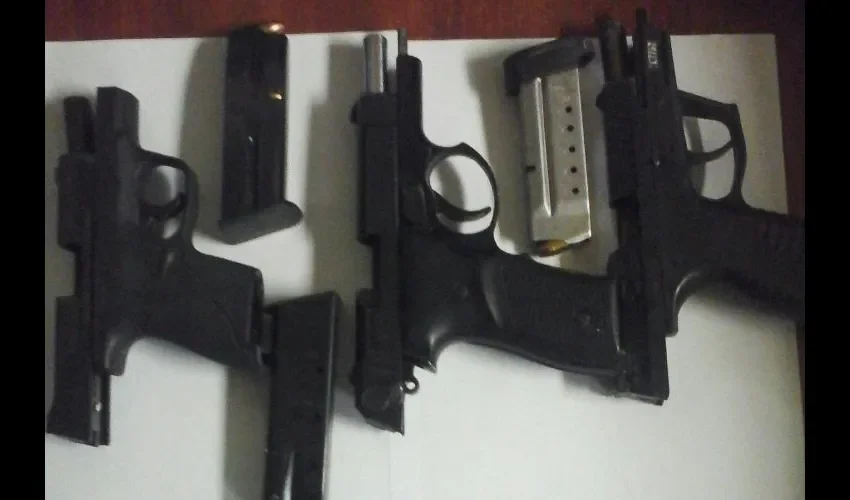 Estaban muy bien armados. Foto: Cortesía