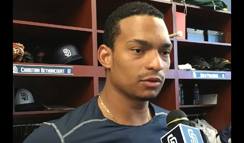 El capitalino Christian Bethancourt peleará por el puesto de receptor titular de los Padres de San Diego. Cortesía
