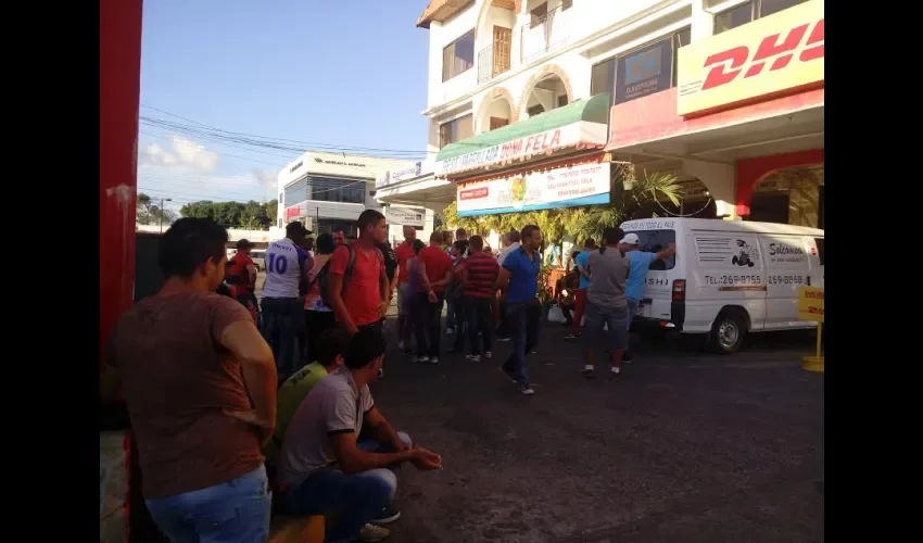 Cubanos albergados en Panamá
