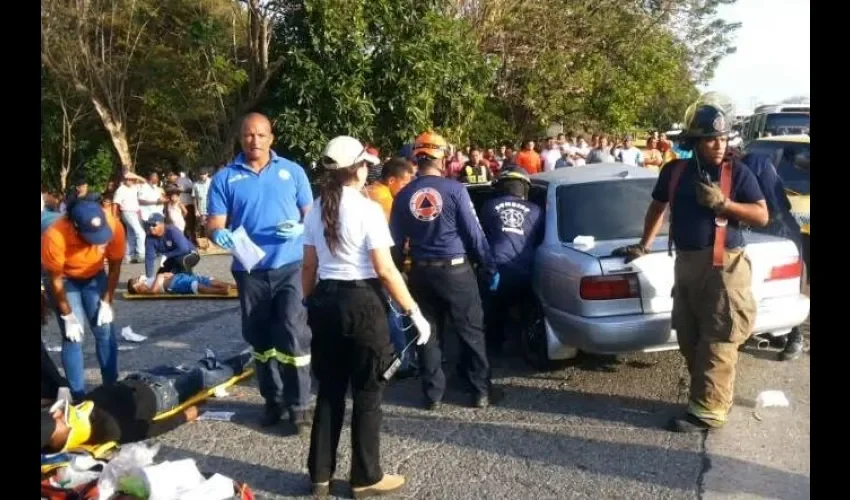 Accidente en Penonomé 