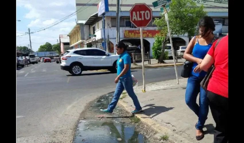 Calle principal de Veraguas 