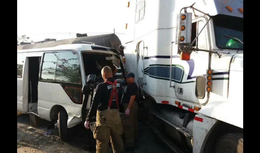 Accidente en El Higo