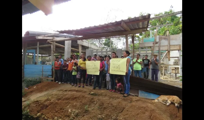 Escuela  Manuel Jaén Rodríguez de Tucué en el norte de Toabré en Penonomé