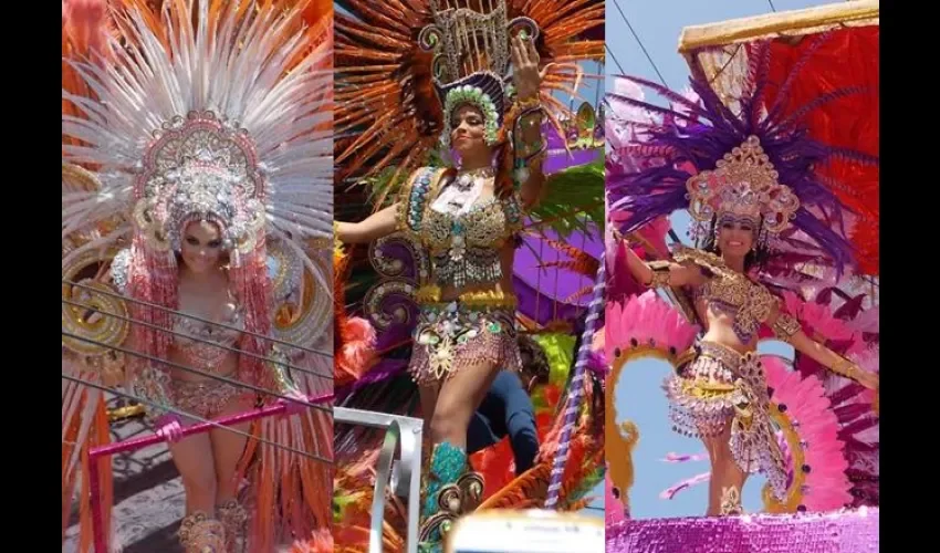 Reinas del Carnaval de  Las Tablas
