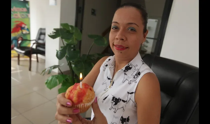 A Lisbeth nada la acompleja, ella siempre trata de ser feliz, sea el día o no. FOTO ROBERTO BARRIOS