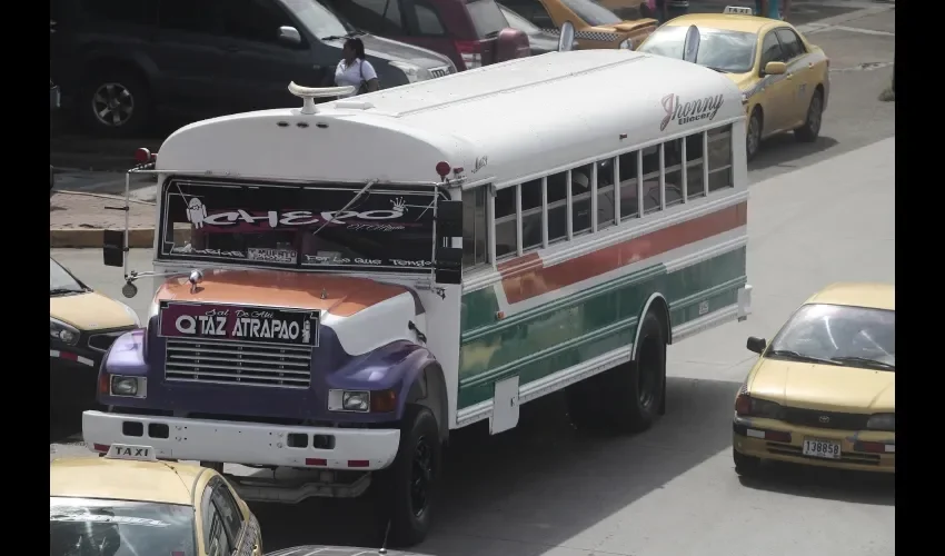 El transportista ha establecido su tarifa en $0.50. Foto: Ilustrativa