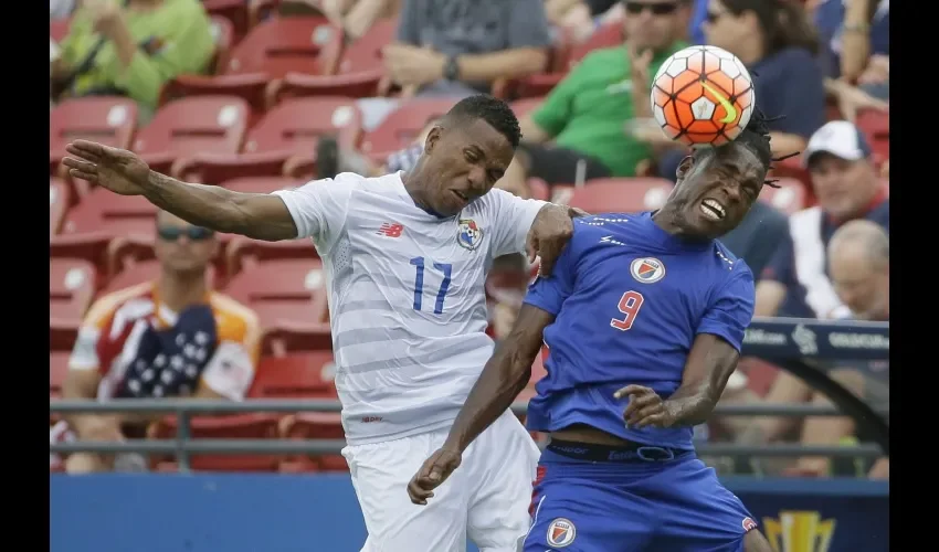 El último encuentro entre Panamá y Haití (Copa Oro 2015) terminó empatado a un gol por bando (1-1). Archivo