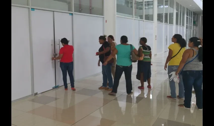  Estos son los cubículos en el "mall".