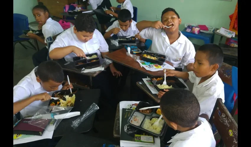  La escuela   Dr Justo Arosemena, en la ciudad, fue la única que empezó. FOTO: JESUS SIMMONS