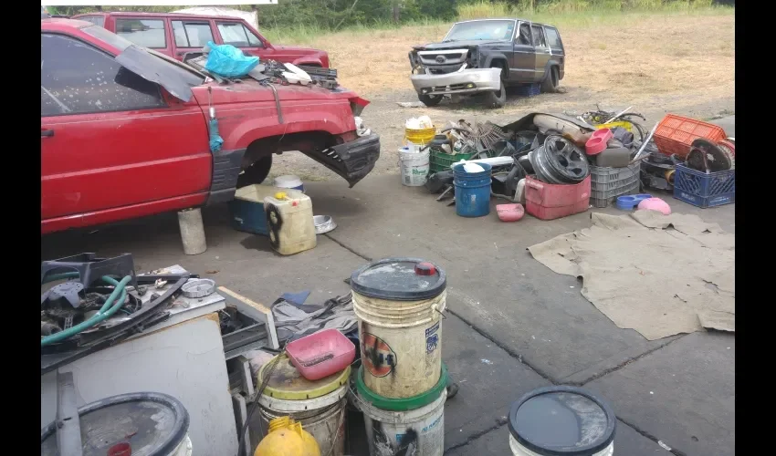 El lugar es un gran basurero. Foto: Jesús Simmons