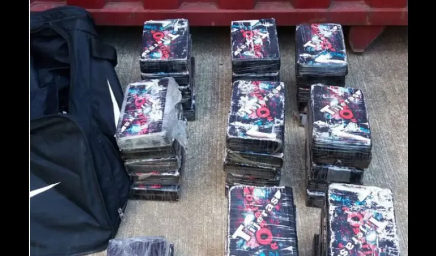 Droga decomisada en  Colón 