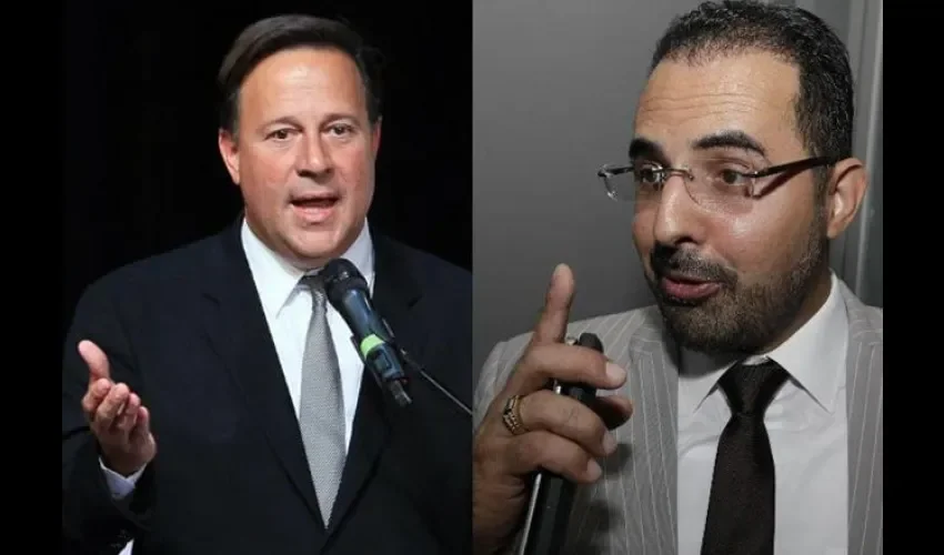 Juan Carlos Varela y Luis Barria 