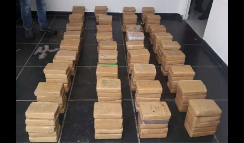 Droga decomisada en Costa del Este 