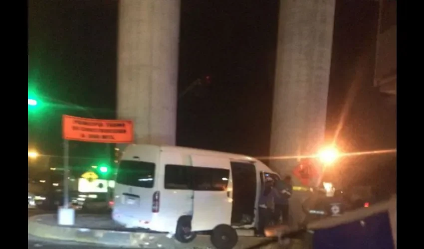 Accidente en San Miguelito 