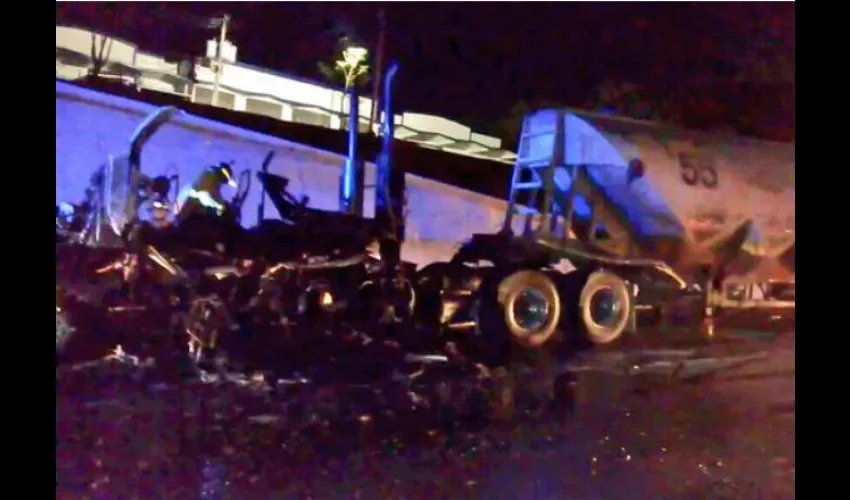 Accidente en La Chorrera 