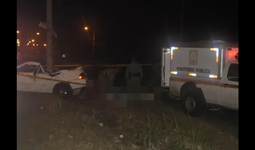 Accidente de tránsito en Villa Luzmila de Colón 