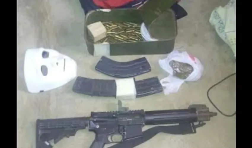 Decomisan armas en Nuevo Tocumen 