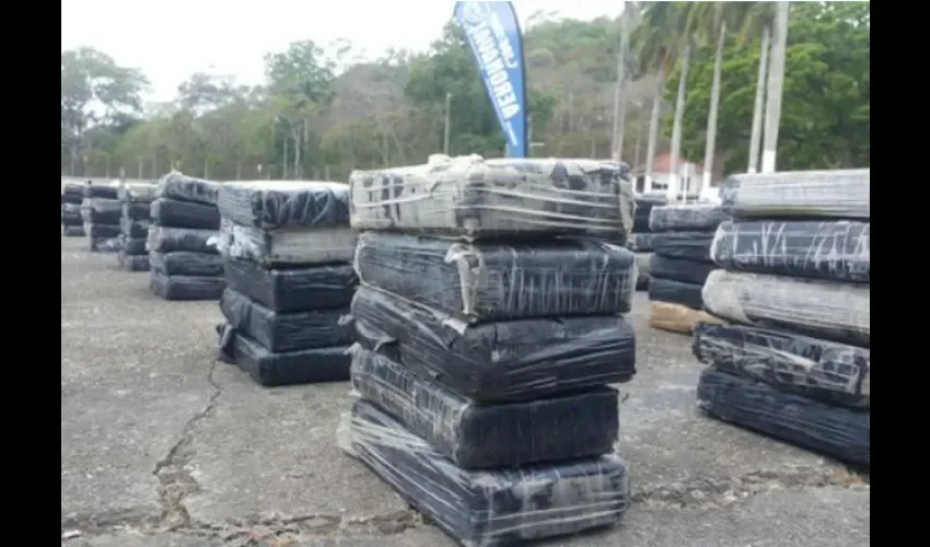 Droga decomisada por Senan en Boca la Caja y Chiriquí 