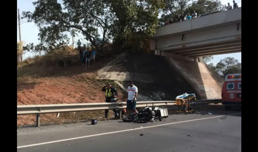Accidente de tránsito en La Chorrera