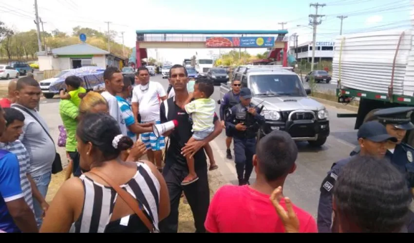 Moradores de Pacora sector 3 