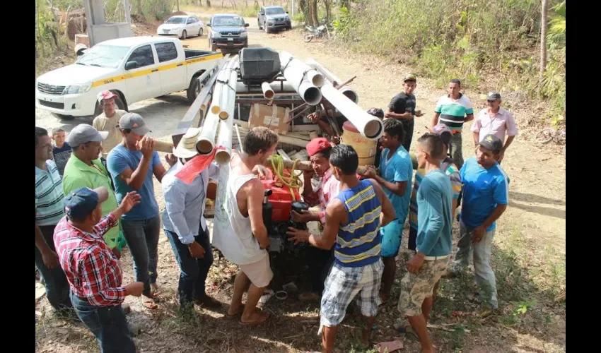 Vandalismo en la estación de bombeo de agua  en Veraguas