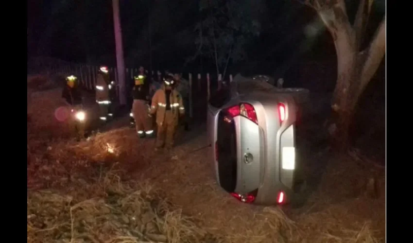 Accidente de tránsito en Los Santos
